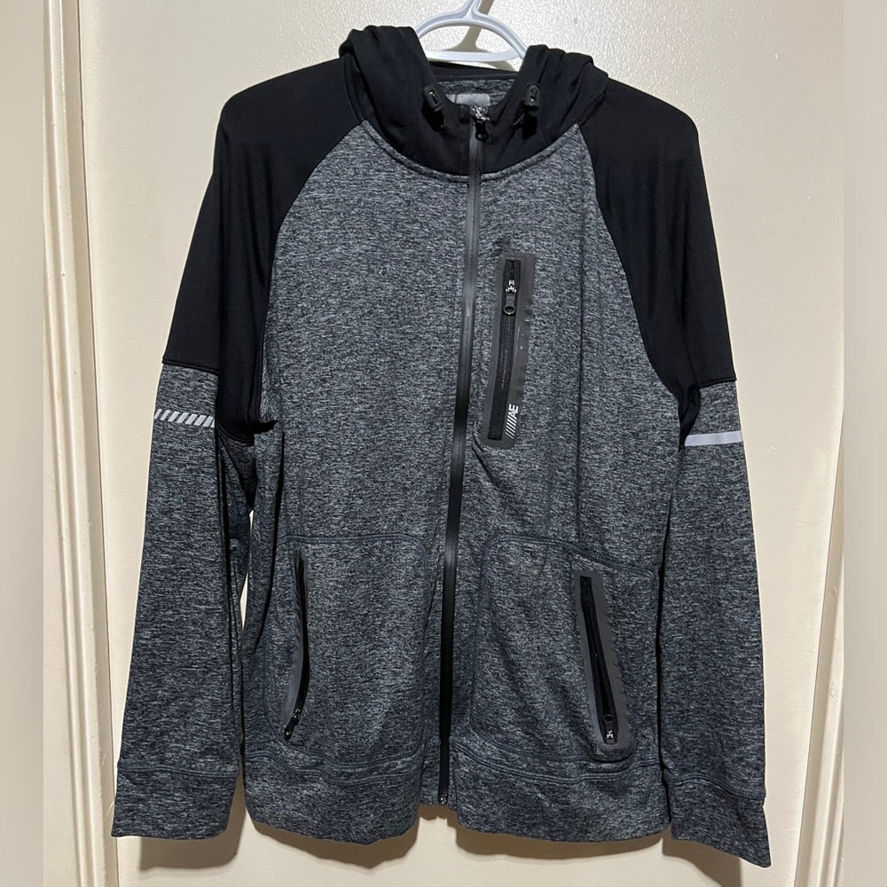 AMERICAN EAGLE REACTIVE FLEX MENS LIGHT HOODED JACKET